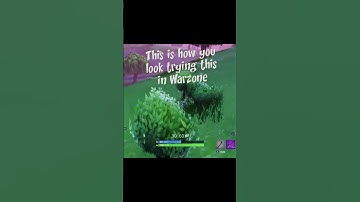 Fortnite Bush Trick Doesn’t work in Warzone Gets real angry #callofduty #gaming #warzone #rage