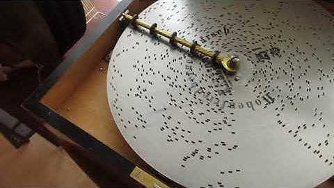 Thumbnail of Kalliope Disc Musical Box - #25 Hohenfriedberger Marsch