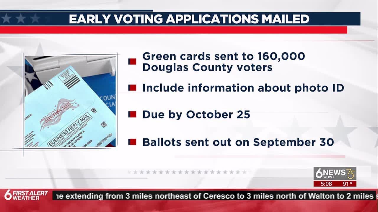 Early voting ballots for 2024 election mailed to Douglas County - YouTube