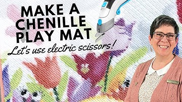 Create an Easy Chenille Playmat | Step-by-Step Tutorial  - How To