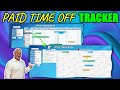 How To Create A Paid Time Off (PTO) Tracker In Excel [FREE DOWNLOAD]