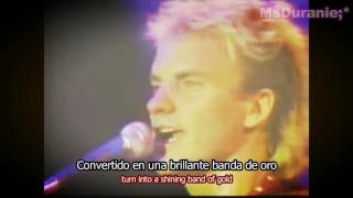 The Police – Wrapped Around Your Finger; sub español e inglés.