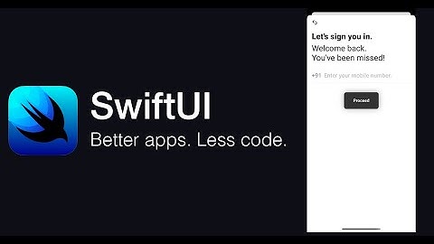 SwiftUI: Create Login view & How to use SF Symbols