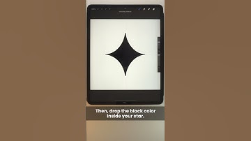 How to make a star brush in Procreate