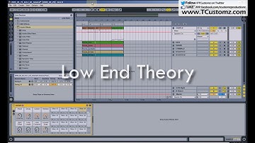 Low End Theory & HOW TO Filter a BASSLINE for a Sampled Hip Hop Beat, Sampling TUTORIAL, LPF