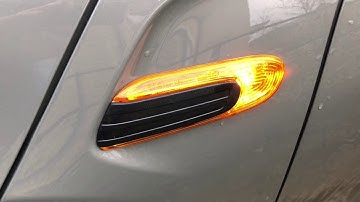 Replacing the MINI side indicator/turn signal lights