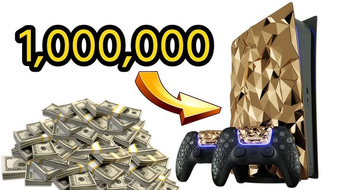 This 4.5 Kg Gold PlayStation 5 Cost $500,000 - Half Million Dollar