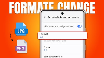 How to Set Screenshot JPG to PNG Format on Samsung Phone | Change Screenshot Format in Samsung