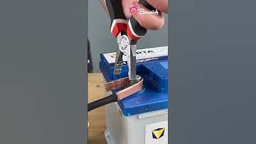 Battery cable connection trick #battery #cable #connection #hack