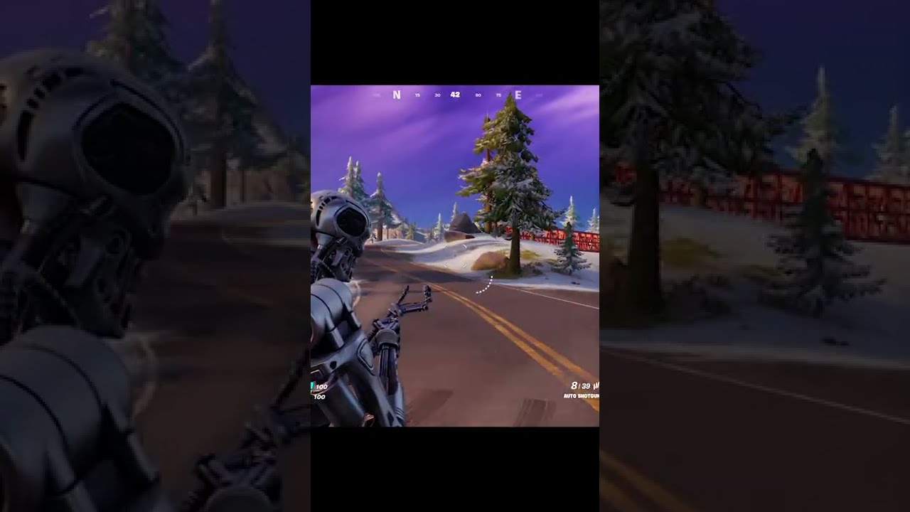 Funny Terminator Glitch - Fortnite