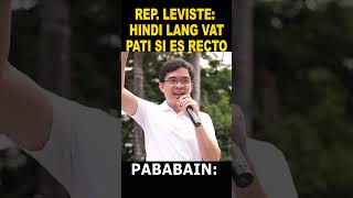 REP. LEVISTE DI LANG VAT PATI SI ES RECTO PABABAIN #latest #viral #balita #trending #pbbm #ESRECTO