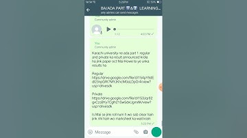 finally wait is over! Karachi university ne ada part 1 regular private ka result announced krdia ha