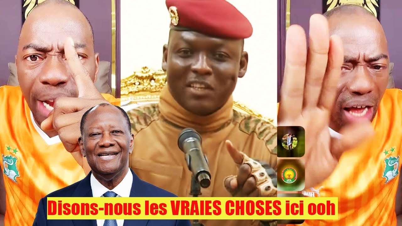 🚨🚨MAKOSSO ACCUSERAIT IBRAHIM TRAORE D'ÊTRE DERRIÈRE LES ATTAQUES PERPETREES EN CÔTE D'IVOIRE?