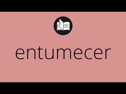 Video: ¿Qué significa diccionario entumecido?