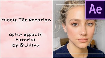 Middle tile rotation | After Effects (Sapphire required)