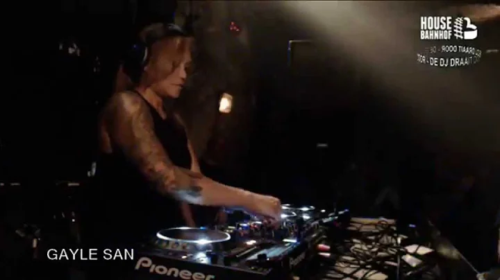 Gayle San - 90 min set - De DJ Draait Door - Techn...