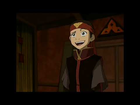 Avatar The Last Airbender: Book 3 Fire Episode 2 The Headband | Aang Goes To A Fire Nation School
