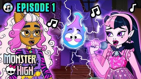 Monster High™ Sparks & Spells Ep 01 - Draculaura, Clawdeen & Frankie Sing “Spark”