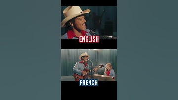 Thumbnail of English vs French -Lady Gaga, Bruno Mars - Die With A Smile #shorts