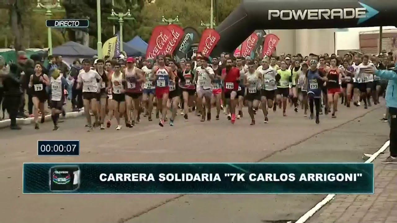6º Edición de la Carrera Solidaria "7K Carlos Arrigoni" - YouTube