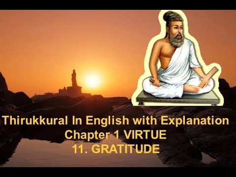 thirukkural gratitude essay in english