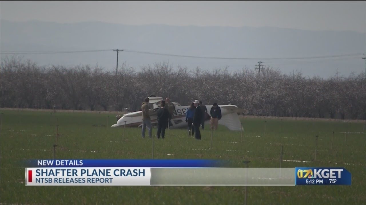 NTSB releases new report on the Shafter plane crash - YouTube