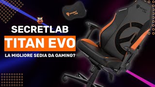Secretlab TITAN Evo 2022 - Sedia Da Gioco Harry Potter, Reclinabile, Ergonomica E Resistente, Con Braccioli 4D, Cuscino Magnetico Per La Testa E Supporto Lombare Fino A 180 Kg, Colore: Rosso