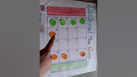 Diagonal move game solve