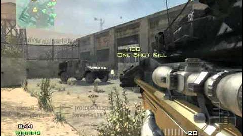 Mw3-No scope while stunned