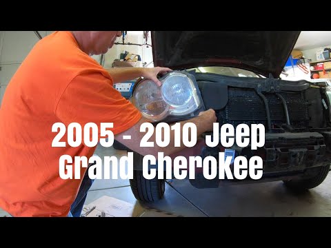 2008 Jeep Grand Cherokee Headlight Assembly & Fog Light Upgrade