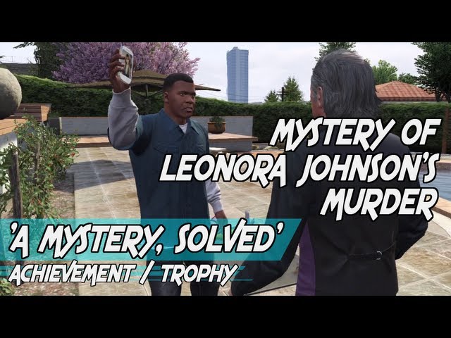 Gta 5 The Mystery Of Leonora Johnson S Murder Mission A Starlet In Vinewood Hd Youtube