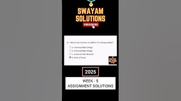 Introduction to IOT Week 5 Assignment Solutions | SWAYAM NPTEL | JAN-APR 2025 | SUBSCRIBE