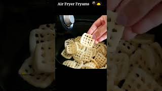 Airfryer Fryums in 2 Minutes | #snacks #airfryersnacks #shorts #airfryerrecipes