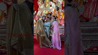 Alia, Rani, Tanishaa &amp; Ayan spotted at the 79th North Bombay Sarbojanin Durga Puja! #BollywoodCelebs
