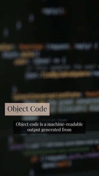 ObJeCt CoDe👩💻 #Shorts #YouTubeShorts #Object #Code - YouTube