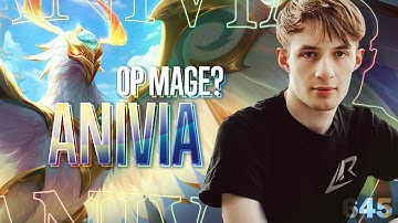 MY MOST PLAYED CHAMPION THIS OFFSEASON - ANIVIA 😍🥶