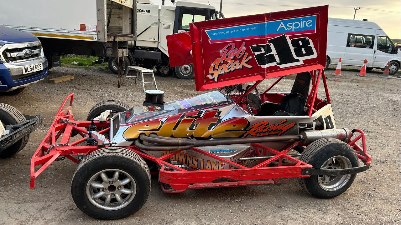 In Car Cam/On Board With 218 Rob Speak Brisca F2 Heat 2 Skegness Raceway 03/11/24.