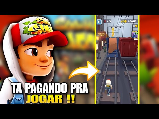 SUBWAY Surf PAGANDO Por JOGAR !!! Novo Jogo pagando MUITO!! 