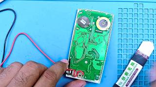 Fixing A Dark Spot On A Sanwa Pm3 Pocket Multimeter Lcd