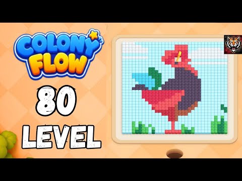 Colony flow Level 80 Walkthrough Solution