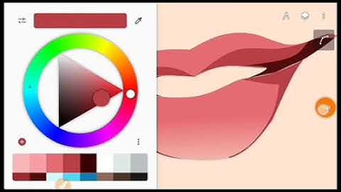 Tutorial Mudah vector bibir dan Alis di Infinite Design Untuk Pemula (Newbi)