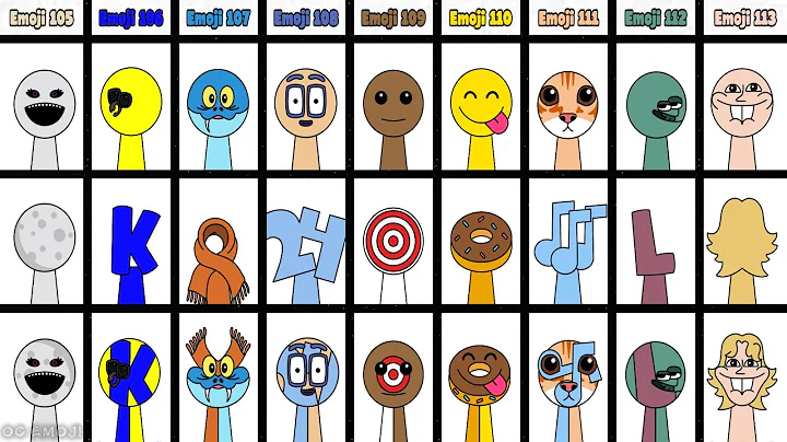 My Sprunki OC: Emoji 113 (67 MEME MASS REVIVAL) Phase 1 vs Phase 2 vs Phase 3.