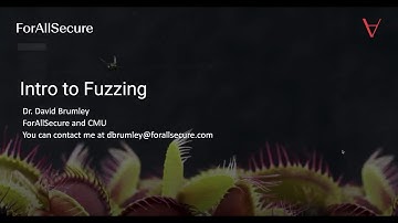 CSE545 Week 12: 6 Reasons to Love Fuzzing