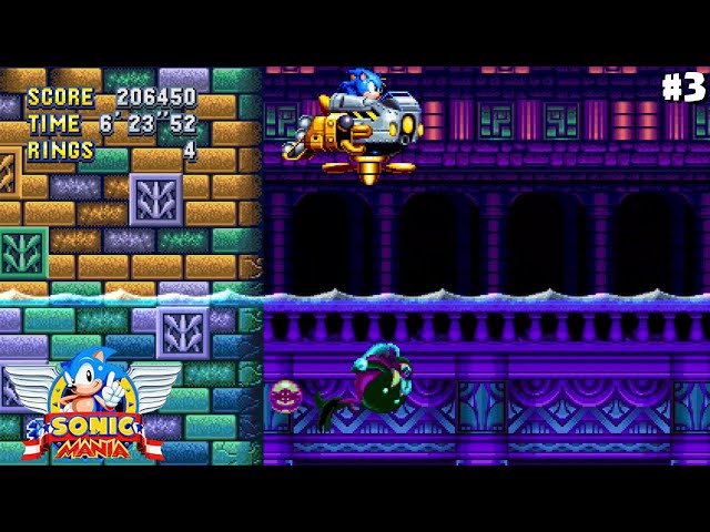 Sonic Mania gameplay :Conferindo a historia dos 3 personagens