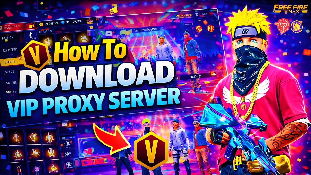 Free Fire VIP Proxy Server 🔥 Download Guide & Reality Check | Safe or Fake? | KT GAMERZ