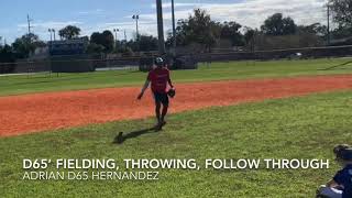 Fielding Clinic - Throwing Follow Through Wadrian D65 Hernandez