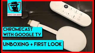 Chromecast with Google TV Unboxing & First Impressions