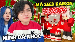 Kairon Simmy Đã Khóc Khi Đột Nhập MÃ SEED 2102003 Thích Và Ghét Của Kairon Trong Minecraft 😭