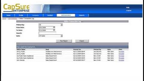 Watch a Demo of CapSure