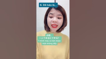 Tất tần tật cách sử dụng của って phần 2 #shorts